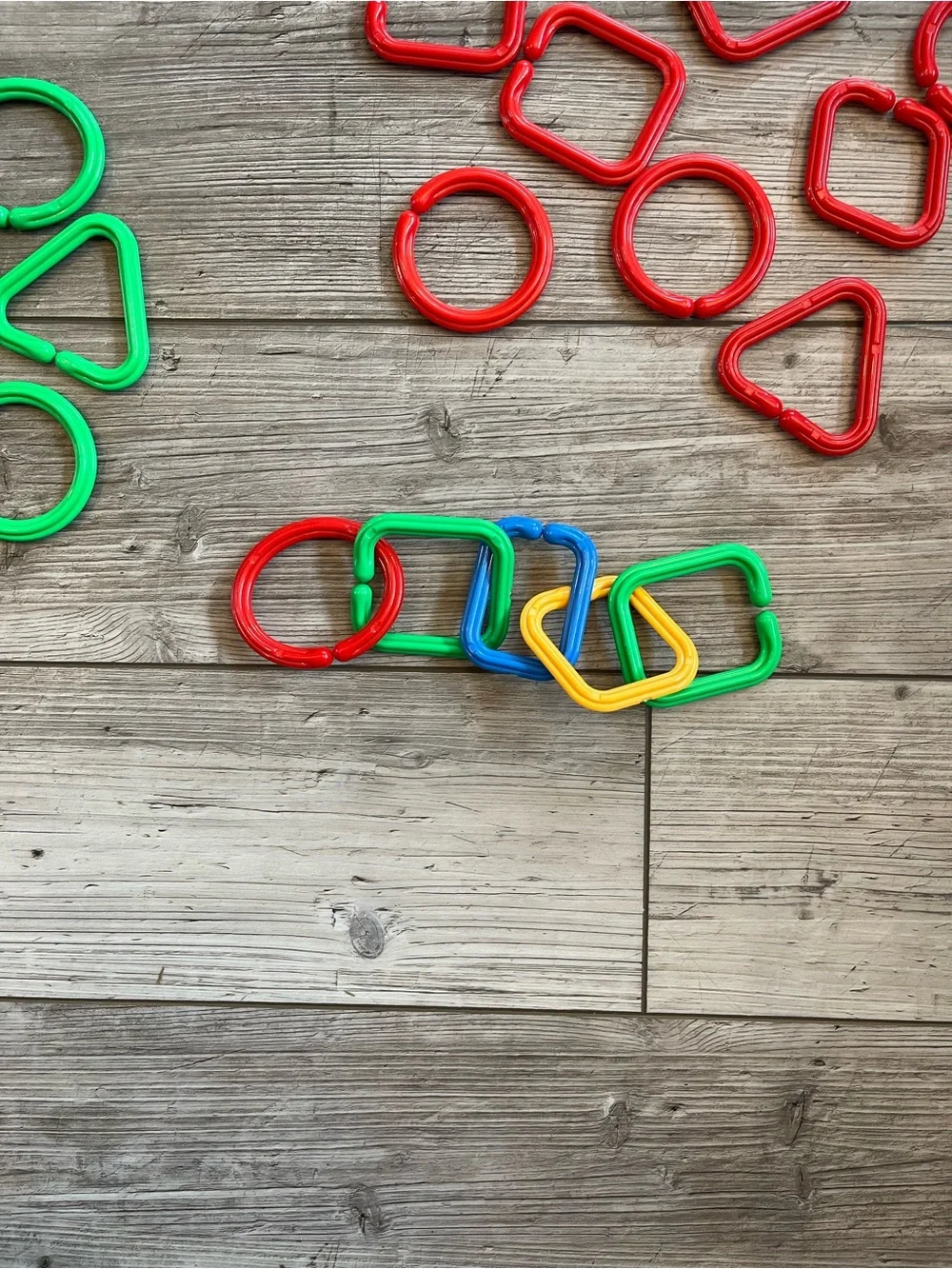 Geometric Linking Chain Rings | Set of 45